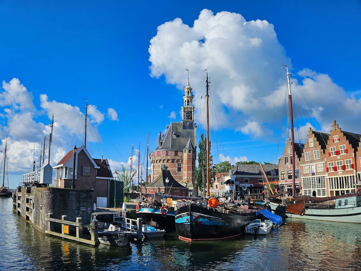 Départ de Hoorn sur le Markermeer à bord de DILAMAR