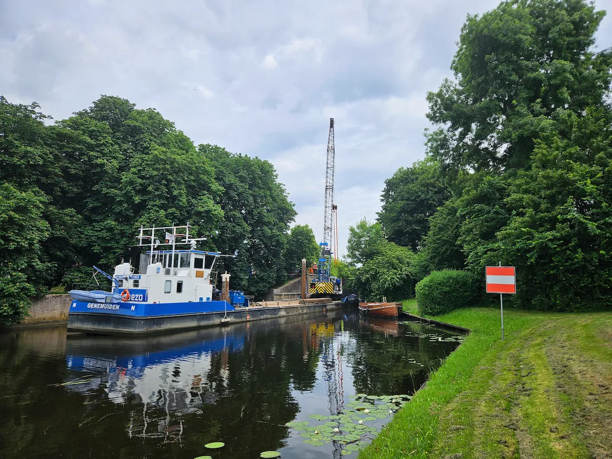 Travaux de rénovation keersluis Blokzijl 2026